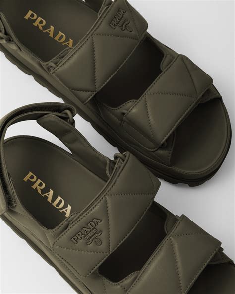 sandale prada blanche|prada leather sandals.